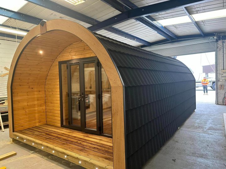 Eden Pod With Mood Lighting